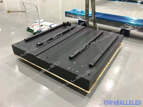 granite base with linear rails granite base with linear rails